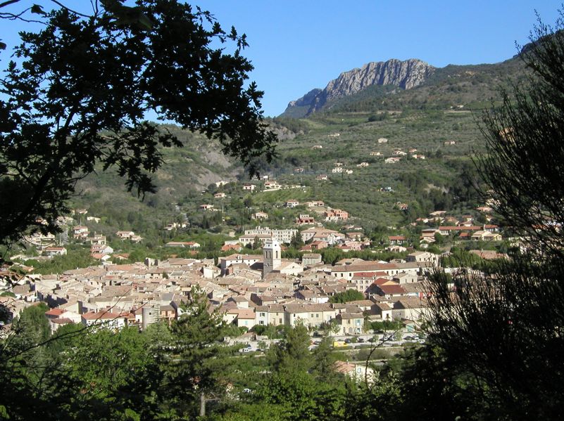 Buis les Baronnies un village dans la Drôme 